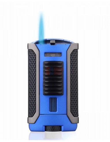 Зажигалка сигарная Colibri Apex, синяя - купить в интернет-магазине Havana Smoke