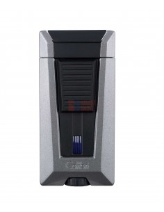 Зажигалка сигарная Colibri Stealth (тройное пламя), серый металлик - купить в интернет-магазине Havana Smoke