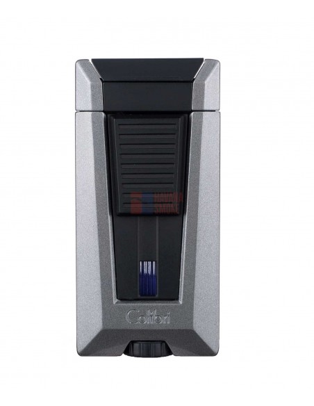 Зажигалка сигарная Colibri Stealth (тройное пламя), серый металлик - купить в интернет-магазине Havana Smoke