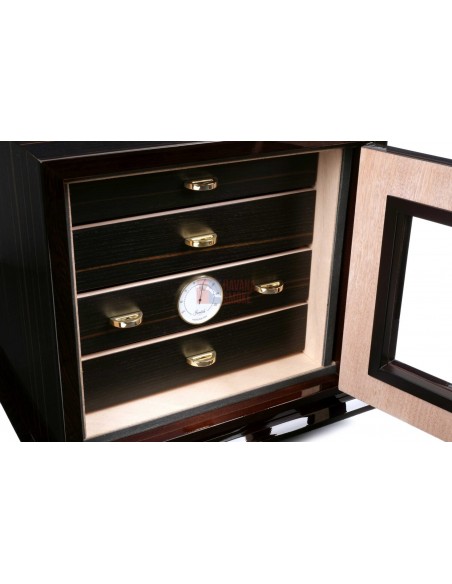 Хьюмидор-шкаф Gentili на 150 сигар SC150-Ebony - купить в интернет-магазине Havana Smoke