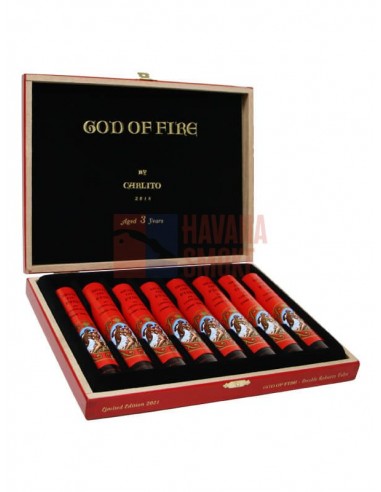 God of Fire Double Robusto Tubo Limited Edition - купить в интернет-магазине Havana Smoke