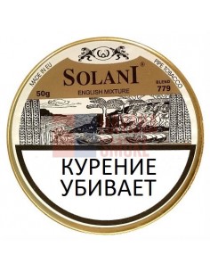 Табак Solani - Gold Label - English Mixture (blend 779) - 50 гр. - купить в интернет-магазине Havana Smoke