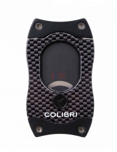 Гильотина Colibri S-cut, черный карбон CU500T30 - купить в интернет-магазине Havana Smoke