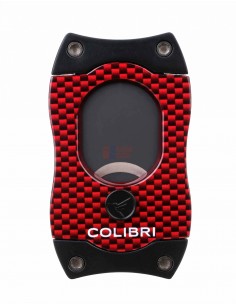 Гильотина Colibri S-cut, красный карбон CU500T32 - купить в интернет-магазине Havana Smoke