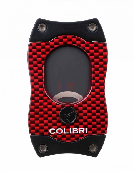 Гильотина Colibri S-cut, красный карбон CU500T32 - купить в интернет-магазине Havana Smoke