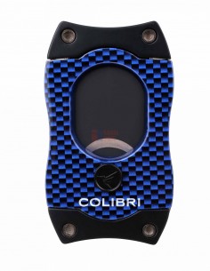 Гильотина Colibri S-cut, синий карбон CU500T33 - купить в интернет-магазине Havana Smoke