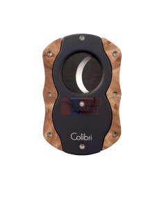 Гильотина Colibri с отделкой деревом, Светлый кап CU100T32 - купить в интернет-магазине Havana Smoke