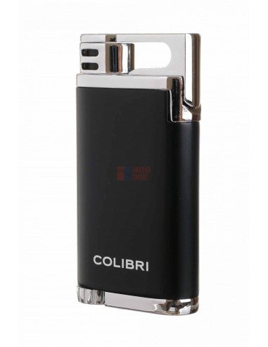 Зажигалка сигарная Colibri Belmont, черная-хром LI200C11 - купить в интернет-магазине Havana Smoke