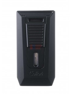Зажигалка сигарная Colibri Slide (двойное пламя), черная LI850T10 - купить в интернет-магазине Havana Smoke