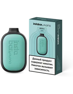 POD-система Instabar by Plonq - Ментол (5000 затяжек) - 2% - (1 шт.)