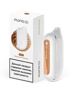 POD-система Plonq Max - Молочный шоколад (6000 затяжек) - 2% - (1 шт.)