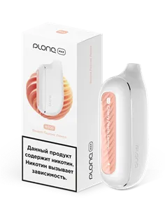 POD-система Plonq Max - Вишня - Персик - Лимон (6000 затяжек) - 2% - (1 шт.)