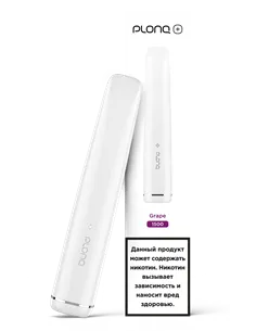 POD-система Plonq Plus - Виноград (1500 затяжек) - 2% - (1 шт.)
