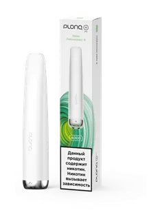 POD-система Plonq Plus Pro - Лайм - Лемонграсс (4000 затяжек) - 2% - (1 шт.)