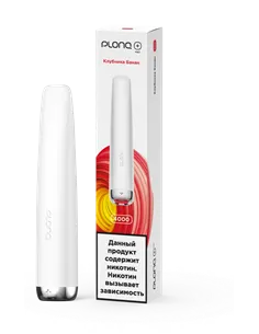 POD-система Plonq Plus Pro - Клубника - Банан (4000 затяжек) - 2% - (1 шт.)