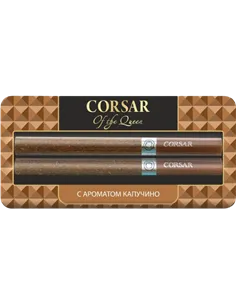 Сигариллы Corsar Of The Queen - Capuccino (Капучино) - 2 шт. (Блистер)