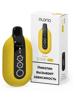 POD-система Plonq Ultra (12.000 затяжек) - Банан