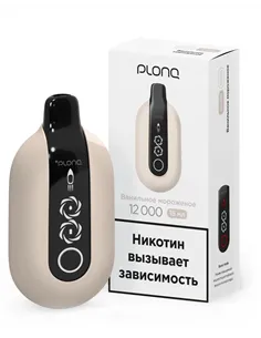 POD-система Plonq Ultra (12.000 затяжек) - Ванильное мороженое