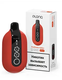 POD-система Plonq Ultra (12.000 затяжек) - Клубника - Арбуз