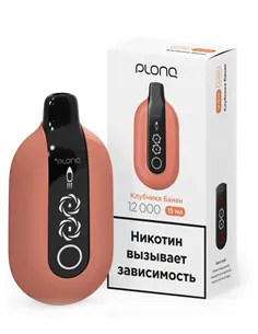 POD-система Plonq Ultra (12.000 затяжек) - Клубника - Банан