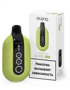 POD-система Plonq Ultra (12.000 затяжек) - Лимон - Мята