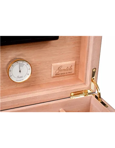 Хьюмидор Gentili Havana на 50 сигар, Черный лак - купить в интернет-магазине Havana Smoke