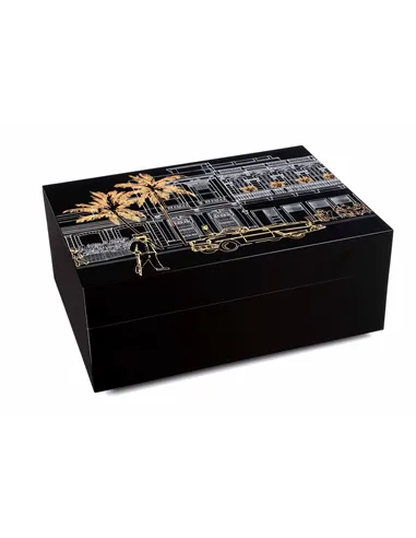 Хьюмидор Gentili Havana на 50 сигар, Черный лак - купить в интернет-магазине Havana Smoke