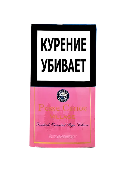 Табак Pesse Canoe - Village Strawberry (кисет 50 гр)