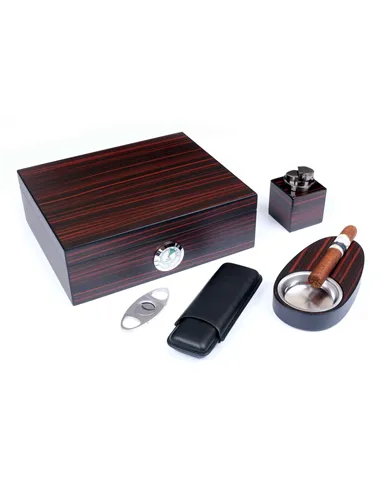 Набор сигарных аксессуаров Lubinski SET-QB205 - купить в интернет-магазине Havana Smoke