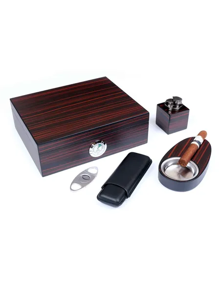 Набор сигарных аксессуаров Lubinski SET-QB205 - купить в интернет-магазине Havana Smoke