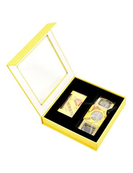 Подарочный набор - зажигалка+гильотина - Montecristo