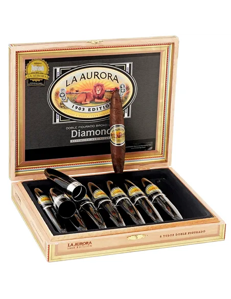 Сигара La Aurora - 1903 - Preferidos - Diamond Tubos