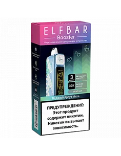 POD система Elf Bar - Booster 30.000 - Ледяной арбуз - Мята - 2% - (1 шт.)