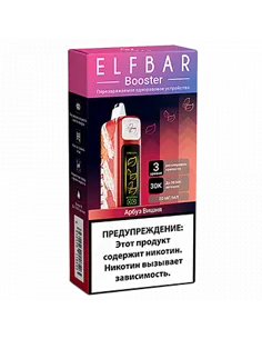 POD система Elf Bar - Booster 30.000 - Арбуз - Вишня - 2% - (1 шт.)