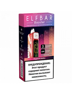 POD система Elf Bar - Booster 30.000 - Ледяной арбуз - 2% - (1 шт.)