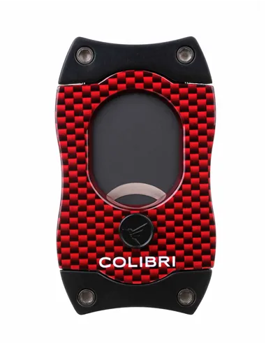 Гильотина Colibri S-cut, красный карбон CU500T32 - купить в интернет-магазине Havana Smoke