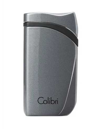 Зажигалка сигарная Colibri Falcon, серый металлик-LI310T11