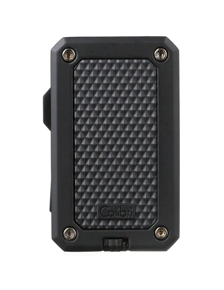 Зажигалка сигарная Colibri Rally, черный металлик-LI360T1