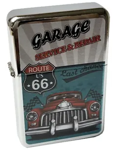 03115 Зажигалка бензиновая FARO Z16 хром полированный "Oldtimers 4"