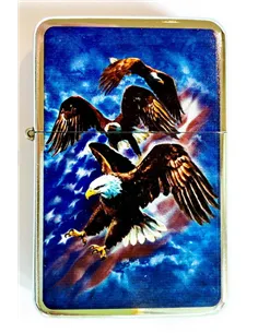 03136 Зажигалка бензиновая FARO Z16 "Eagles 1"