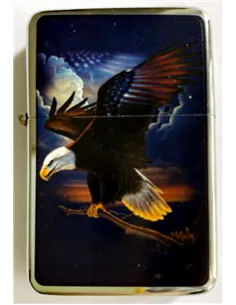 03139 Зажигалка бензиновая FARO Z16 "Eagles 4"