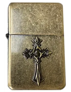 03165 Зажигалка бензиновая FARO Z16 "Cross"