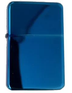 03168 Зажигалка бензиновая FARO Z16 синяя полированная