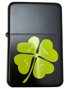 03179 Зажигалка бензиновая FARO Z16 "Clover 2"