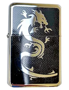 03185 Зажигалка бензиновая FARO Z16 "Dragon black"