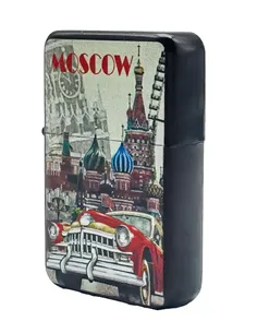 146312 Зажигалка бензиновая Z16 "Москва 1" -3