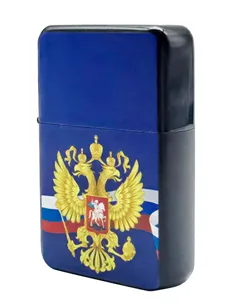 14633 Зажигалка бензиновая Z16 "Герб России 3" -21