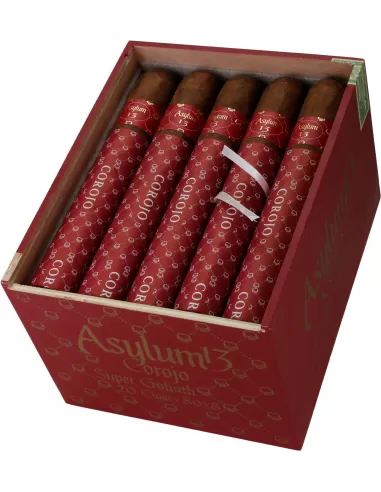 Сигары Asylum 13 Corojo Authentic Super Goliath 80 x 8 
