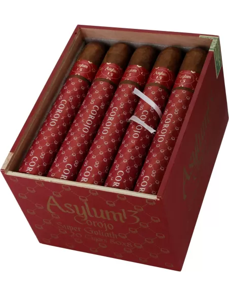Сигары Asylum 13 Corojo Authentic Super Goliath 80 x 8 