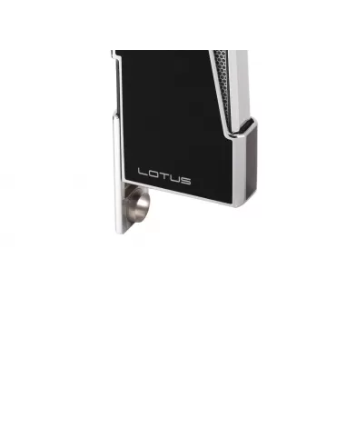 Зажигалка Lotus APOLLO Black & Polished chrome 4800